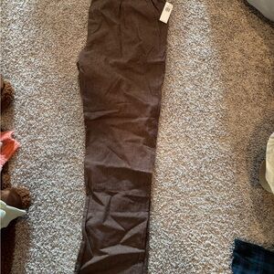 Men’s Old Navy 90’s Straight Brown Linen Pants